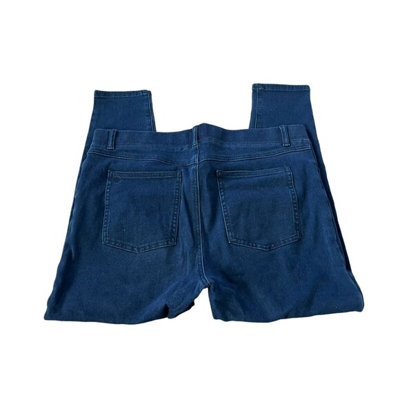 Betabrand Womens Blue Denim Pull On Jeggings Skinny Leg Stretch Size PXL - Picture 2 of 10